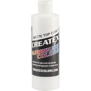 Createx Colors Matte Top Coat for Airbrush, 8 oz