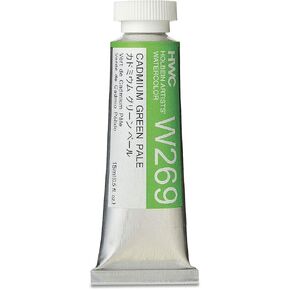 Holbein Artists' Watercolor 15ml Cadmium Green Pale