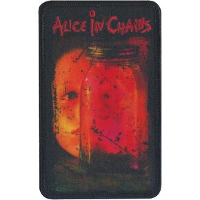 C&D Visionary Alice in Chains Jar of Flies Patch, Red, Black