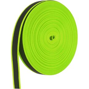 PATIKIL Reflective Tape Strip, 25mm x 55yards High Visibility Reflective Tape Sew-on DIY Warning Safety Fabric Webbing for Clothing Raincoats, White