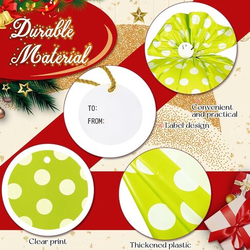 Sabary 2 Pcs 70 x 40 Inch Christmas Extra Large Gift Bag for Giant Gifts Jumbo Bike Gift Bags Plastic Big Gift Wrap Bag for Baby Shower Gifts Wrapping Supplies in Kuwait