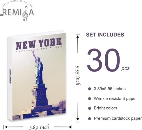REMIFA Travel Post Card Set for Mailing - 30 Postcards Variety Pack, Assorted Postcards Bulk for Student&girls,4x6 inches - Iconic Landmarks in Saudi Arabia