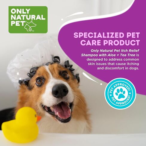 Only Natural Pet Itch Relief Spray with Aloe + Tea Tree for Dogs, Anti Itch Spray for Dogs Allergies to Soothe Dry Irritated Skin and Itchy Skin Relief - 8 oz in Saudi Arabia