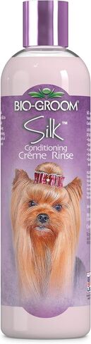 Bio-Groom Silk Creme Rinse Dog Conditioner - Conditioner for Dogs, Puppy Conditioner, Dog Conditioner Detangler, Dog Hair Conditioner - 12 Fl Oz 1-Pack in Saudi Arabia