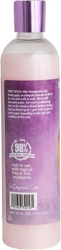 Bio-Groom Silk Creme Rinse Dog Conditioner - Conditioner for Dogs, Puppy Conditioner, Dog Conditioner Detangler, Dog Hair Conditioner - 12 Fl Oz 1-Pack in Saudi Arabia