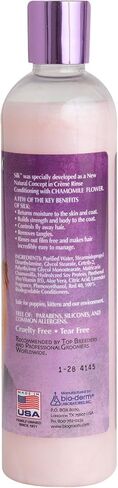 Bio-Groom Silk Creme Rinse Dog Conditioner - Conditioner for Dogs, Puppy Conditioner, Dog Conditioner Detangler, Dog Hair Conditioner - 12 Fl Oz 1-Pack in Saudi Arabia