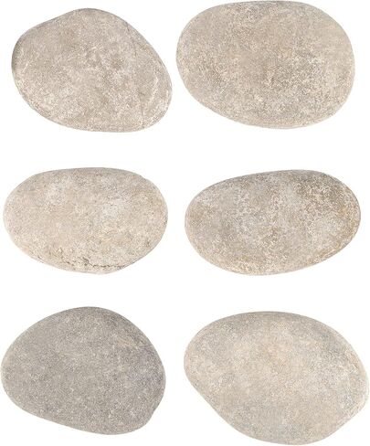 Sinjeun 16 PCS 3-4 بوصة صخور نهر كبيرة للطلاء ، والجملة 10 رطل الحجارة الحرفية للطلاء الصخور ، وصخور النهر الطبيعية ، والزخرفة ، والرسم الناعم الرسم الصخور ماندالا اللوحة ماندالا in Saudi Arabia