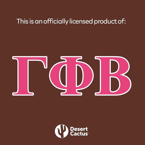 Desert Cactus Gamma Phi Beta Sticker Decal Laptop Water Bottle Car (Rock & Roll Sheet) in Saudi Arabia