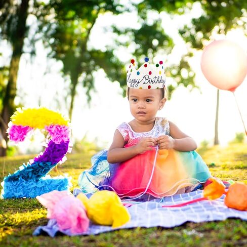 Megajoe Hand Embroidery Crowns - First Birthday Crown & Party Hats for Kids & Babies in Kuwait