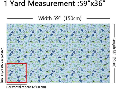 Feelyou Dinosaur Fabric by The Yard 5 Yard Kids 3D Digital Print Upholstery Fabric for Chairs for Boys Girls Teens Jungle Dino Waterproof Outdoor Fabric Rainbow Reupholstery Fabric Decor Room Decor in Saudi Arabia