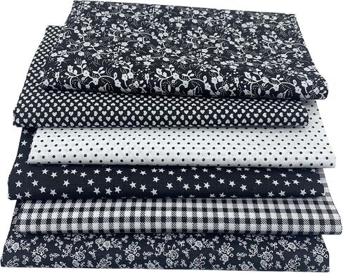 aufodara 6 Pieces 19.6" x 31.4" (50cm x 80cm) Cotton Fabric Precut Rectangle Cotton Craft Fabric Bundle Patchwork for DIY Sewing Scrapbooking Crafting Artcraft (Green) in Saudi Arabia