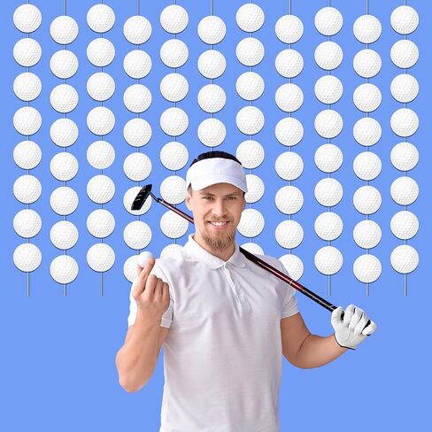 12 PCS Golf Banners Golf Sports Party Decorations Hanging Dwirl Golf Golf Party Garland Kit Sports Paper Clutouts للأطفال in Kuwait