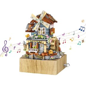 Japanese City Street View Izakaya Shop, MOC Creative Building Blocks House Set, Simulation Architecture Construction Toy, Gifts Idea for Kids Adults (Mini Blocks 789 pcs)