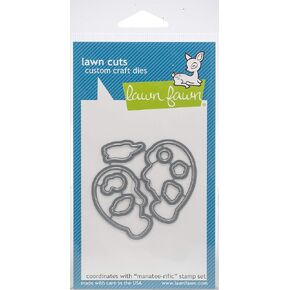 Lawn Cuts Custom Craft Die-Manatee-Rific