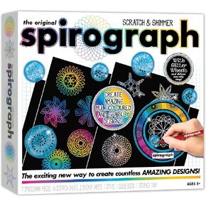 Spirograph Cyclex Clip Keychain, Multicolor, One Size (SP001)