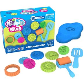 رؤى تعليمية Playfoam Sand ABC Cookies مجموعة ، لعب الرمال ، لعبة الحسية ، هدية للبنين والبنات ، الذين تتراوح أعمارهم بين 3+