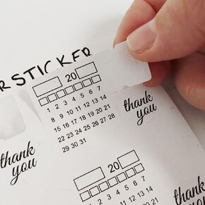 Monthly Tabs Calendar Stickers for Yearly Planner for Journal Dividers, Plan for School Year, Agendas and Organizers, Office Supplies (Style1-32Months)