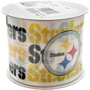Pittsburgh Ribbon 2-1/2"" Inches by 15-Foot Satin Spool, Yellow