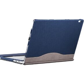Detachable Laptop Case for Microsoft Surface Book 3 2 1 15 inch [Not Other Models] Tablet PC Cover Notebook Sleeve Computer Bag with Stylus Holder (Grey, 15 inch)