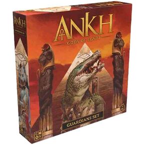 Ankh Gods of Egypt Board Game Guardians EXPANSION - Harness Divine Allies with Unique Abilities, Strategy Game for Kids and Adults, Ages 14+, 2-5 Players, 90 Minute Playtime, Made by CMON