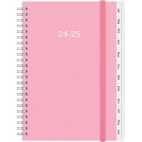 Planner 2024-2025 - Academic Planner 2024-2025 from July 2024 to June 2025, Weekly Monthly Planner 2024-2025, 5.5 '' x 8.3'' Planner with Premium Paper