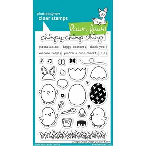 Lawn Fawn Clear Stamp Chirpy Chirp Chirp