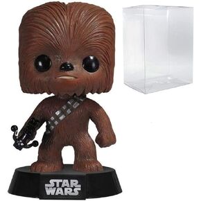 POP Star Wars: Classic Chewbacca #06 Funko Vinyl Figure (Bundled with Compatible Box Protector Case)