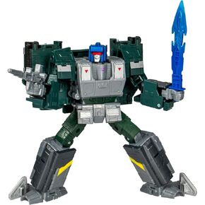 Transformers Legacy United Leader Class Overcharge, 7.5-inch Converting Action Figure, for Boys and Girls Ages 8+