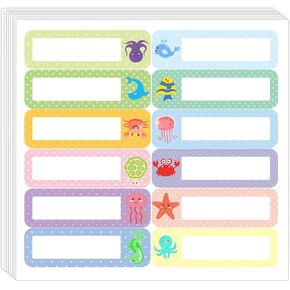 Baby Bottle Labels for Daycare,School,Waterproof Write-On Self-Laminating Personalized Name Labels, Kids Name Stickers Tags for Water Food Container, Sippy Cup,Box(180 pcs