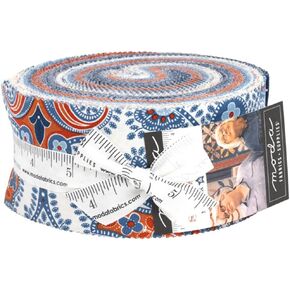 Minick and Simpson Sunrise Side Jelly Roll 40 2.5-inch Strips Moda Fabrics 14960JR