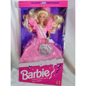 Barbie Anniversary Star Doll Wal-Mart 30th Anniversary Special Limited Edition (1992)