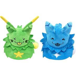 عام GNARPY SERBLAVATATOR PLUSH 8.6 "" Green Alien Cat Plushies Toy for Boys Girls Soft Potticive Doll Gift للعشاق الأطفال