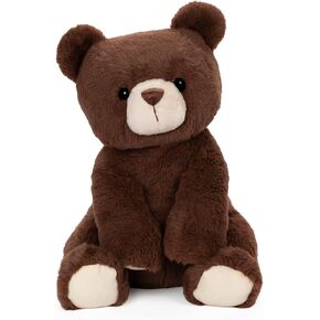 GUND Finley Teddy Bear, Premium Stuffed Animal for Ages 1 and Up, Chocolate Brown, 13"