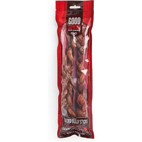 Good Lovin' Braided Bully Stick Dog Chew 2.1 oz. Count of 2