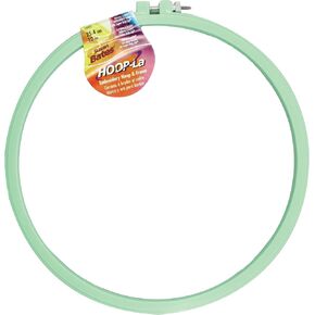 Hoop-La 14401.010 Embroidery Hoop, 10-Inch, Assorted Colors