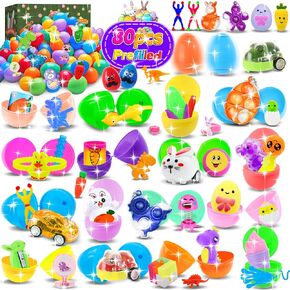80Pack Prefilled Easter Eggs with Toys Inside