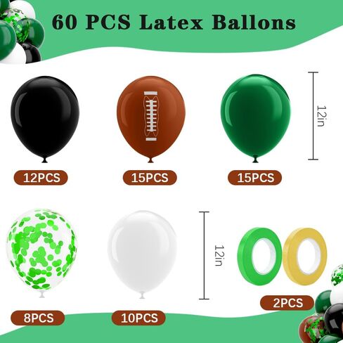 Toy Inspired Story Balloons, 60 Pcs 12 Inch Cow Print Ballons Cloud Red Sky Blue Yellow Latex Balloons with 2pcs Ribbons for Kids Boys Girls Inspired Story Themed Party Birthday Party Decorations in Saudi Arabia