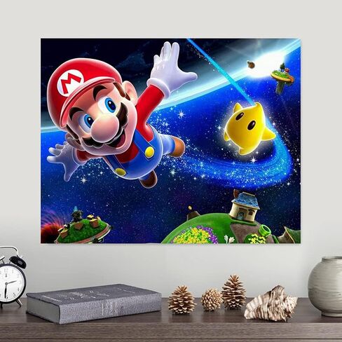 Acengxi Super Mario Paint by Numbers Kit DIY Painting by Numbers Memory Memory DIY Canvas painting by numbers acrylic painting kits 16 × 20in in Kuwait