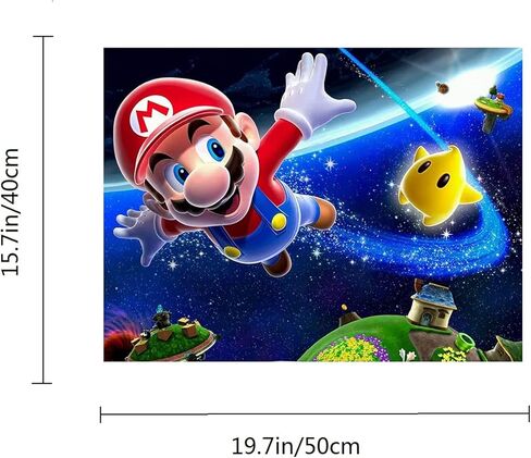 Acengxi Super Mario Paint by Numbers Kit DIY Painting by Numbers Memory Memory DIY Canvas painting by numbers acrylic painting kits 16 × 20in in Kuwait