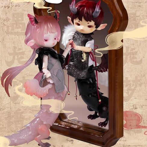 BJD Blind Box,Kawaii Penny's Treasure Box-Dragons 7.8inch Ball Jointed Doll Collectable Action Figure Doll for Girls Birthday Party Gift in Saudi Arabia