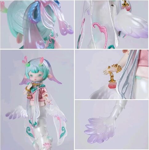 BJD Blind Box,Kawaii Penny's Treasure Box-Dragons 7.8inch Ball Jointed Doll Collectable Action Figure Doll for Girls Birthday Party Gift in Saudi Arabia