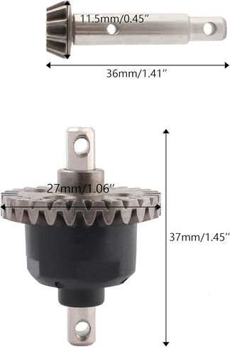 FY-QS03 Rear Differential Accessories Replacement Spare Parts for 1:10 X07 X08 F10 Brushless RC Cars X05 FY-11 X-03MAX X-04MAX Trucks in Kuwait