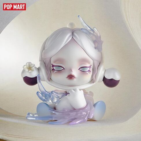 POP MART SKULLPANDA The Ink Plum Blossom Series Figures, SKULLPANDA Blind Box Figures, Random Design Action Figures Collectible Toys Home Decorations, Holiday Birthday Gifts, Single Box in Kuwait