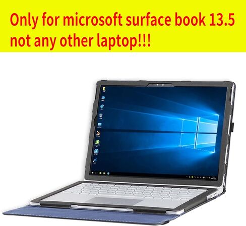 Detachable Laptop Case for Microsoft Surface Book 3 2 1 15 inch [Not Other Models] Tablet PC Cover Notebook Sleeve Computer Bag with Stylus Holder (Grey, 15 inch) in Kuwait