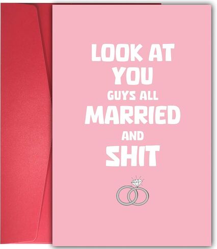 Cute 2nd Anniversary Card, Funny Cotton Balls Anniversary Card for Men Woman, Sweet Second Wedding Anniversary Card for Husband Wife, Happy Cotton Anniversary in Kuwait