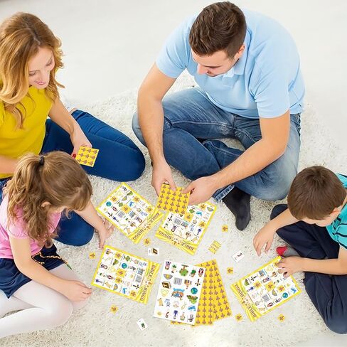 30 Players Bible Bingo Game for Vacation Bible School Christian Sunday Church Game Bible Activities Easter Gift Family Open Day Supplies in Saudi Arabia