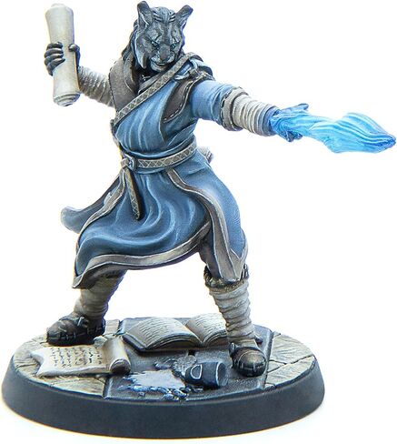 Modiphius: Elder Scrolls: Call to Arms: College of Winterhold - 6 Figure Resin Expansion ، الفصل 4 ، المنمنمات غير المصممة ، 32 مم ، قواعد ذات مناظر خلابة ، آر بي جي in Kuwait