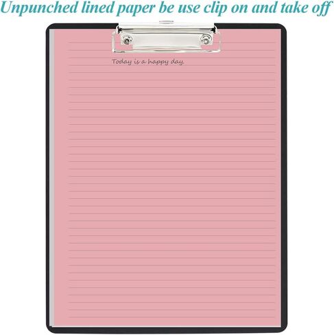 3 Hole Colorful Lined Paper - 100 Sheets/200 Pages Loose Leaf Paper Line Refills, Per Color 20 Sheets, 8.5" x 11" in Kuwait