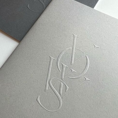 Paper Paper Co. كتب النذر المنقوشة ، وجباتها والجنسين ، و Fow Renwal ، و Bride & Groom ، وكتب نذر الزفاف ، وكتب الأزواج ، والكتب الحديثة المصنوعة يدويًا (Blue) in Kuwait