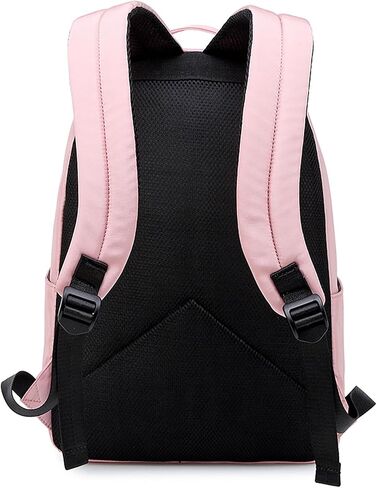 Travel Backpack for Teen Women 14inch Laptop Backpack College Middle Travel Work Commuter Pink Pack in Saudi Arabia